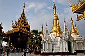 Yangon Myanmar. Shwedagon Pagoda (the Golden Stupa).  